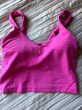 Lululemon hot pink align tank